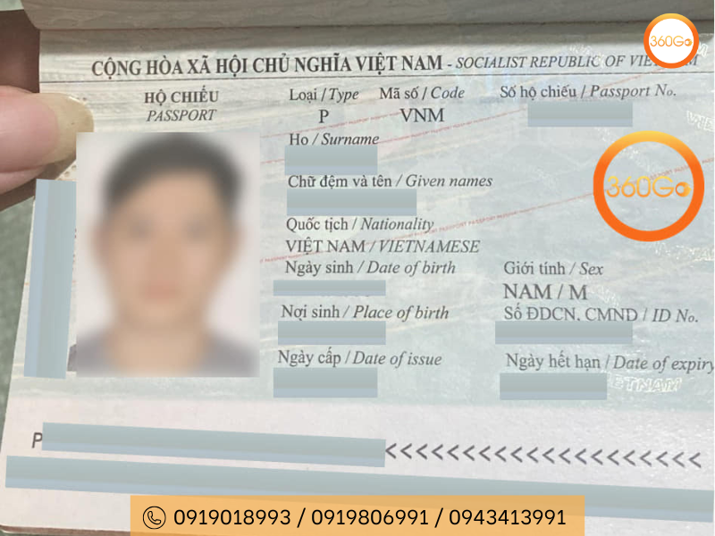 Dịch vụ hộ chiếu tại 360Go - Du lcihj 360Go